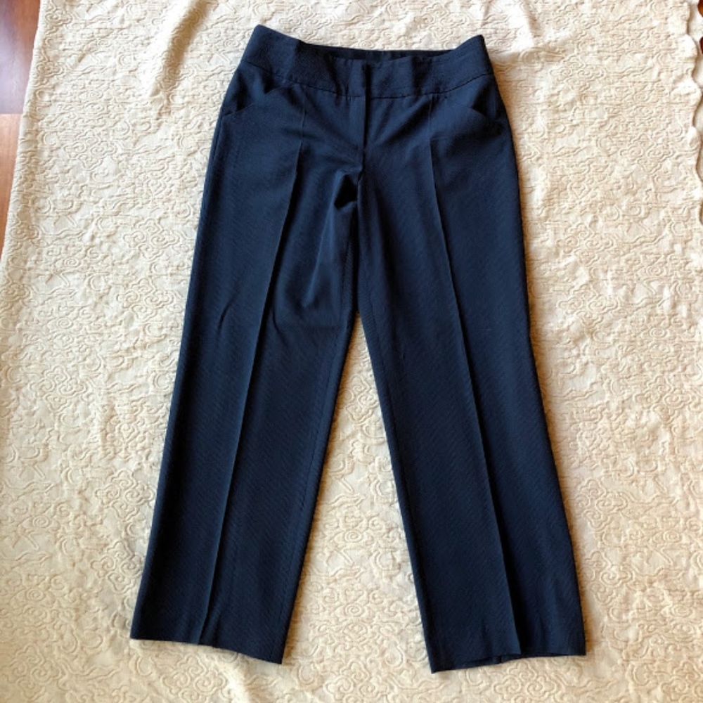 Giorgio Armani Blue Striped Trousers